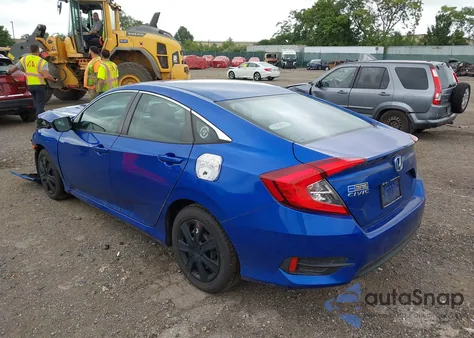 2017 Honda Civic Lx z USA, uszkodzony, nr VIN 2HGFC2F58HH556629